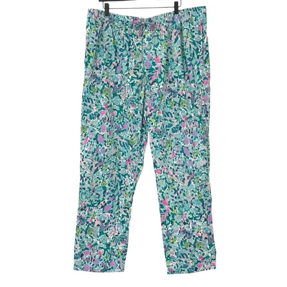 Lilly Pulitzer Men's Dive Bar Pajama Pants Lounging Drawstring Cotton Size XXL - Picture 1 of 8